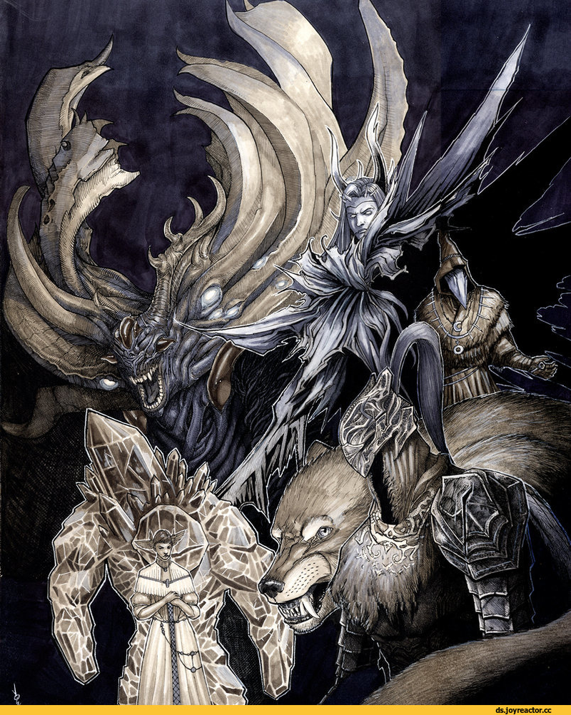 Illustration for article titled Pure Epic Dark Souls Story Moment!!